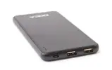 Hliníková powerbanka DOCA 10 000 mAh – černá