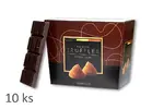 10x Extra hořké belgické čokoládové truffles