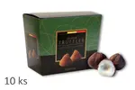 10x Lískooříškové belgické čokoládové truffles