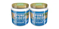 2x kokosový olej Pure Coco, 500 ml