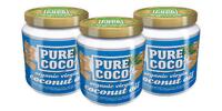 3x kokosový olej Pure Coco, à 500 ml
