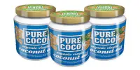 3x kokosový olej Pure Coco, à 500 ml