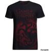 Pánské tričko Game of Thrones Targaryen | Velikost: XL | Černá