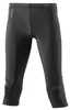 Skins A400 Womens Black/Silver 3/4 Tights | Velikost: XS