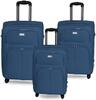 Sada 3 kufrů Ormi - modrá | Velikost: Se 2 kolečky