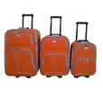 Sada 3 kufrů 100% Polyester Travel Lex - Comfort - Orange