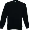 Fruit Of The Loom SET-IN SWEAT Black | Velikost: L | Černá