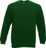 Fruit Of The Loom SET-IN SWEAT Bottle Green | Velikost: M | Zelená