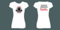 Dámské tričko "JSEM FLORBALOVÁ MÁMA" | Velikost: XS | Bílá