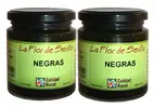 2x Černé olivy Cacereña s peckou, 120 g