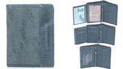 Pánská kožená peněženka Harold's | Světle modrá