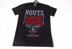 Pánské tričko Route 66 | Velikost: S | Černá