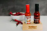 2x omáčka + dřevěný Chilli Box
