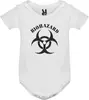 Body tričko Biohazard | Velikost: 3 měsíce | Bílá