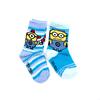 2 páry ponožek, Mimoni | Velikost: 23-26 | Modrá