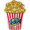 Nafukovací lehátko - Popcorn