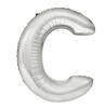 Nafukovací písmeno - C - Stříbrná | Velikost: 40 cm