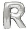Nafukovací písmeno - R - Stříbrná | Velikost: 40 cm