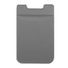 Lepicí elastická minipeněženka – šedostříbrná