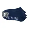 Dámské Fitness ponožky 3 páry – modro-tmavošedá | Velikost: 35–38