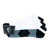 Pánské ponožky 3 páry bílo-černé | Velikost: 40-43