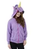 Originál Kigu mikina - jednorožec | Velikost: S | Fialová