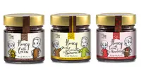 Balíček 3 medových pomazánek The Bee Bros, 3x 300 g