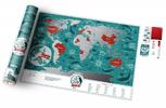 Stírací mapa světa (Travel Map Marine World)