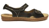 Pohodlné dámské sandále Koka typ 1 | Velikost: 36 | Černá