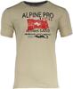 Pánské triko Alpine Pro B | Velikost: XS | Hnědá