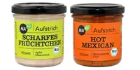 Dvě NABA pomazánky: Zelenina & Soja - Hot Mexiko, 140 g + Jablíčko & křen, 130 g