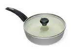 24cm skillet Moneta se skleněnou poklicí - Ceramic Grey