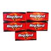 5x Big Red velké skořicové žvýkačky (5x 15 plátků)