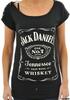 Dámské tričko Jack Daniel's - Classic Logo (cvoky) | Velikost: S | Černá
