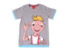 Chlapecké tričko s krátkým rukávem, Hurvínek | Velikost: 110-116 | Šedá