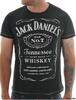 Pánské tričko Jack Daniel's - Classic Logo | Velikost: M | Černá