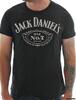Pánské tričko Jack Daniel's - OLD No.7 LOGO | Velikost: M | Černá