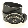 Pánský opasek Jack Daniel's - OLD No.7 LOGO (ovál) | Velikost: L | Černá