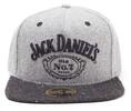 RAP kšiltovka Jack Daniel's - OLD No.7 Logo | Velikost: Universální | Šedá