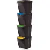 SORTIBOX 4 x 25 l | Černá