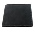 Černá kožená peněženka z broušené kůže