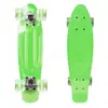 Svítící skateboard, zelený