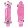 Svítící skateboard, růžový