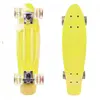 Svítící skateboard, žlutý