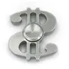 Kovový Fidget Spinner US Dolar stříbrný