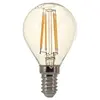LED crystal retro žárovka miniglobe E14, 4W teplá bílá | Velikost: 1 ks
