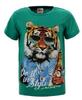 Chlapecké tričko tygr - zelené | Velikost: 98