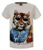 Chlapecké tričko tygr - bílé | Velikost: 98