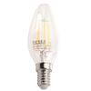 LED retro žárovka svíčka E14, 4W teplá bílá | Velikost: 1 ks