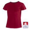 Pánské tričko z konopí, krátký rukáv, bez potisku, barva: červená | Velikost: S